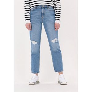 Liu Jo Ecs Pant.denim Straight H.w. Jeans Dames - Broek - Blauw - Maat 26