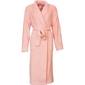 Tenderness - Dames Badjas - Kamerjas - Fleece - Roze - Maat L