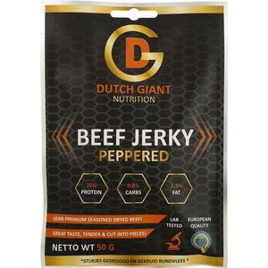 Beef Jerky Peppered 10x50 gram