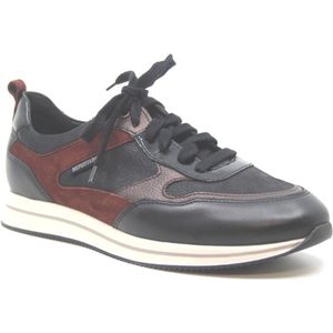 Mephisto Lydie Zwart-Bordo Sneaker