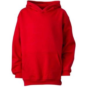 James and Nicholson Kinderen/Kinderkapjes Sweatshirt (Rood)