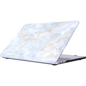 Mobigear - Laptophoes geschikt voor Apple MacBook Pro 15 Inch (2016-2019) Hoes Hardshell Laptopcover MacBook Case | Mobigear Marble - Model 17 - Model A1707 / A1990