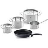 Fissler Original Profi Collection - 5-delige pannenset met kookpannen, steelpannetje en koekenpan