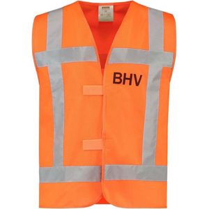 Tricorp Veiligheidsvest RWS BHV - Workwear - 453006 - Fluor Oranje - maat XXL