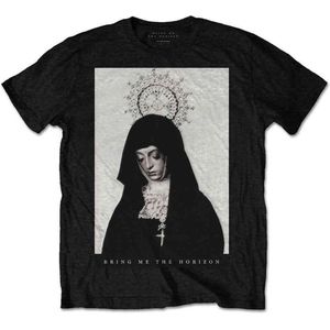 Bring Me The Horizon - Nun Heren T-shirt - M - Zwart