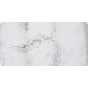 Bureauonderlegger - Beton print - Grijs - Wit - 60x30 - Muismat