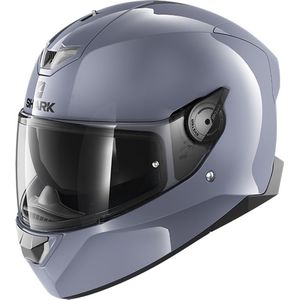 SHARK SKWAL 2.2 BLANK Motorhelm integraalhelm Zilver Nardo - Maat XS