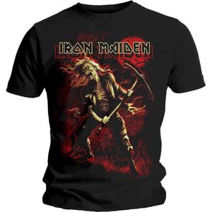 Iron Maiden - Benjamin Breeg Red Graphic Heren T-shirt - XL - Zwart