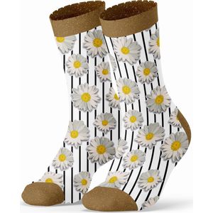 Sock My Feet 3-pack sokken dames 36 38 - duurzaam - naadloos - Daisy