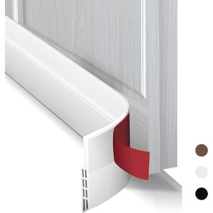 Zelfklevende Tochtstopper voor Deuren - Wind- en Geluidsdicht met Insecten- en Stofwering - 100cm x 5cm