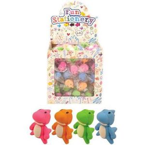Uitdeelcadeautjes - Gummen - Model: Dinosaurussen in Traktatiebox (60 stuks)