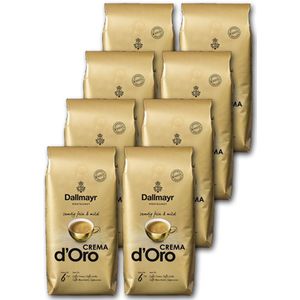 Dallmayr - Crema d'Oro Koffiebonen - 8x 1kg