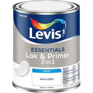 Levis Essentials Lak & Primer - Wit - 0,75 L