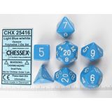 Opaque Poly 7 Set: Light Blue/White