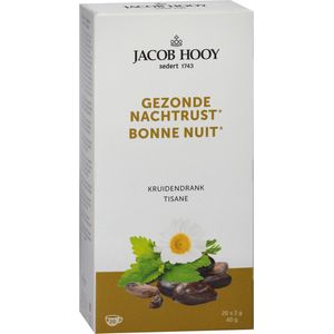 Jacob Hooy - Jacob Hooy - Jacob Hooy Gezonde Nachtrust 20 Theezakjes