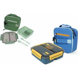Cool Bag Quttin Lunch box 22 x 22 x 8 cm (6 Units)