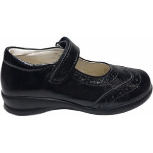 Naturino velcro oxford ballerina 4470 lak zwart mt 24