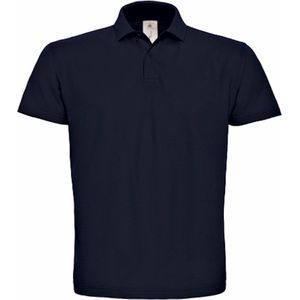 Unisex Polo 'ID.001' Donkerblauw merk B&C Collectie maat M