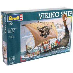 1:50 Revell 05403 Viking Ship Plastic Modelbouwpakket