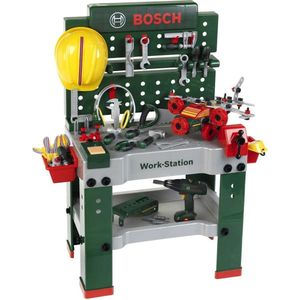 Bosch werkbank No.1 met accessoires - Speelgoed gereedschap