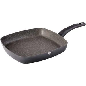 Blaumann 3094 - Grill pan 28x28 cm, grey, Marble Line