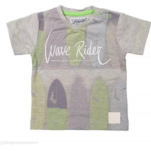 Dirkje T-shirt Wave Rider navy  -  Maat  80