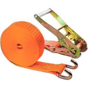 RateLRIEMEN HEAVY DUTY 8.5M – Spanbanden met ratel – Sjorbanden 8 ton breuksterkte - 8000 kg