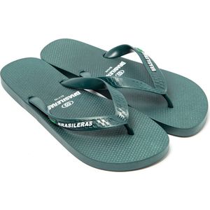 Brasileras Slippers Heren- Militair groen- 37/38