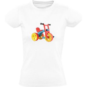 Baby Fietsje Dames T-shirt - bike - fietsen - race - humor - grappig