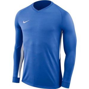 Nike - Dry Tiempo Premier LS Shirt - Blauw Shirt-XL