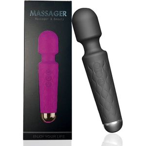 Magic wand vibrator clitoris stimulator G spot vibrator dildo Zwart vibrator voor vrouwen massage