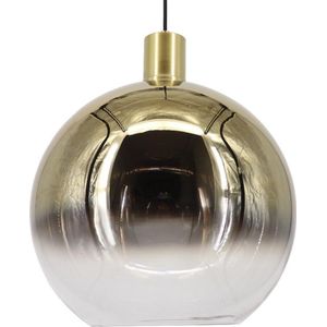 Hanglamp Rosario 40 Goud - Ø40cm - E27 - IP20 - Dimbaar > lampen hang goud glas | hanglamp goud glas | hanglamp eetkamer goud glas | hanglamp keuken goud glas | led lamp goud glas | sfeer lamp goud glas