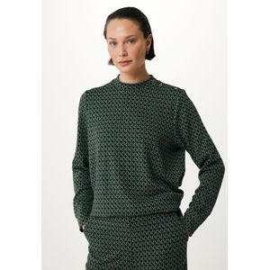 Mexx Long Sleeve Shirt Dark Green - Maat Xs