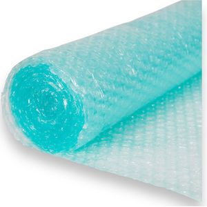 Bescherm en Verpak met Stijl Kinky Pleasure Noppenfolie op Rol 500x50cm Bubble Wrap Groenkleurig.