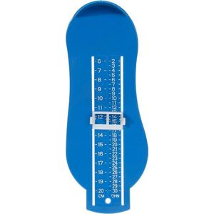 Schoenmaat meter - Baby en kindervoetjes - Blauw