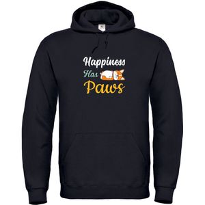 Klere-Zooi - Happiness Has Paws - Hoodie - 3XL