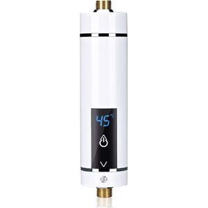 Equivera Doorstroomverwarmer - Doorstroomboiler - Doorstroomboiler Electrisch - Doorstromer Elektrisch - Doorstroom Boiler - Doorstromer Douche - Elektrische Doorstromer - Douche - Badkamer