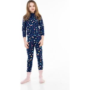 Pyjama met Heelal en Sterren - 100% Katoen - Super Comfortabel