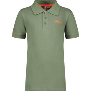 Vingino Polo / Rugby-Kasic Jongens Poloshirt - New Olive - Maat 152