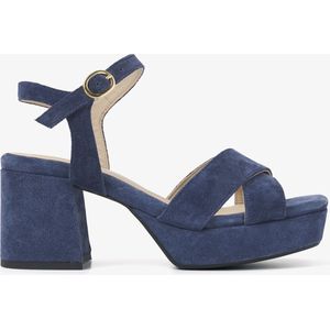 VIA VAI Cassia Six Sandalen - Met Hak - Blauw - Maat 41