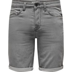 ONLY & SONS ONSPLY JOG MG 8583 PIM DNM SHORTS NOOS Heren Broek - Maat L