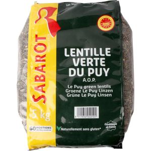 Sabarot Groene le puy linzen - Zak 5 kilo