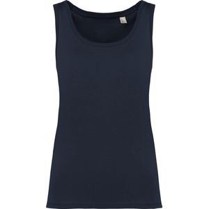 Biologisch damesoverhemd tanktop Navy Blue - XL