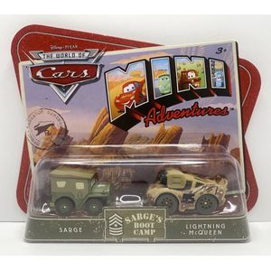 Disney Cars Mini Adventures Sarges BootCamp Sarge/Lightning McQueen