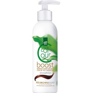 Hennaplus Colour Boost - Red Brown - 200 ml - Shampoo