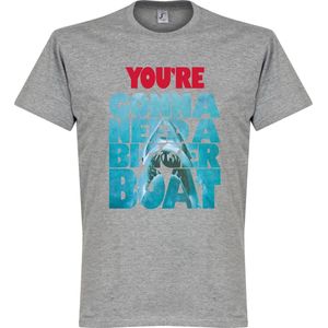 You're Going To Need A Bigger Boat Jaws T-Shirt - Grijs - L