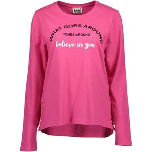 Blue Seven dames shirt LM magenta / roze - maat S