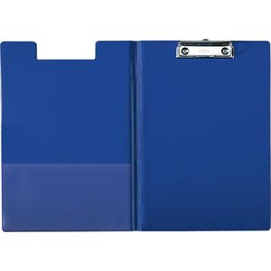 Esselte Kunststof A4 Klembord met Omslag en Insteekhoes - Inclusief Pennenhouder - Capaciteit tot 200 Vel - Blauw