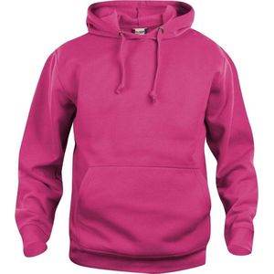 Clique Basic hoody Helder Kersen maat S