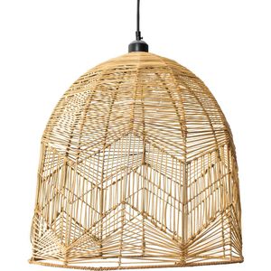 Rotan / Rieten Hanglamp - Handgemaakt - Naturel - Ø45 cm